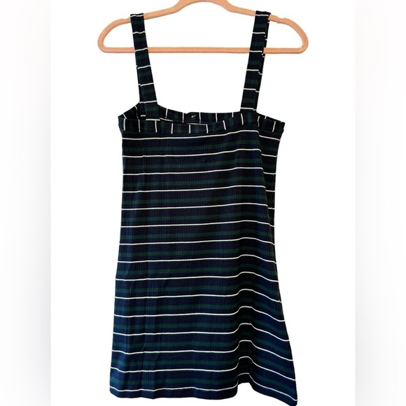 Olivaceous Striped Minidress size Medium - Picture 2 of 7